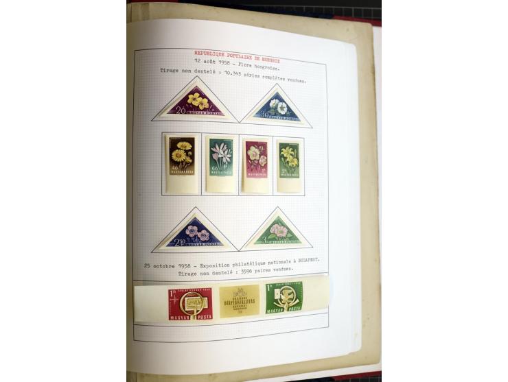 1868/1979, ungebrauchte und gestempelte Sammlung mit u.a. Mi.-Nr. 1 (3), 4 (5), 5 (4), 6(6), 430-37U, 467-70U, 1104I, Bl.18A 