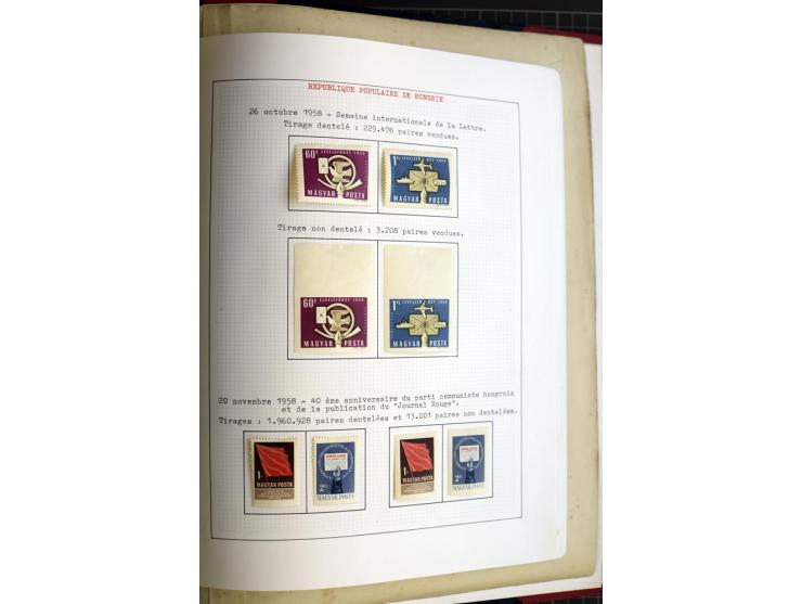 1868/1979, ungebrauchte und gestempelte Sammlung mit u.a. Mi.-Nr. 1 (3), 4 (5), 5 (4), 6(6), 430-37U, 467-70U, 1104I, Bl.18A 