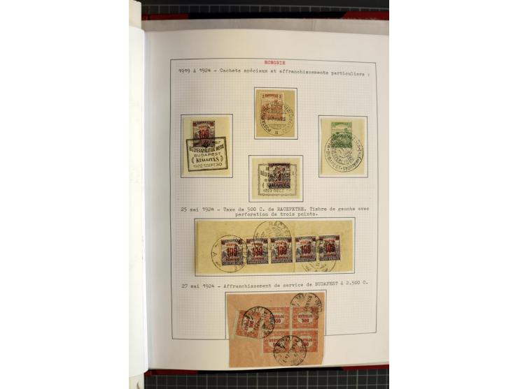1868/1979, ungebrauchte und gestempelte Sammlung mit u.a. Mi.-Nr. 1 (3), 4 (5), 5 (4), 6(6), 430-37U, 467-70U, 1104I, Bl.18A 