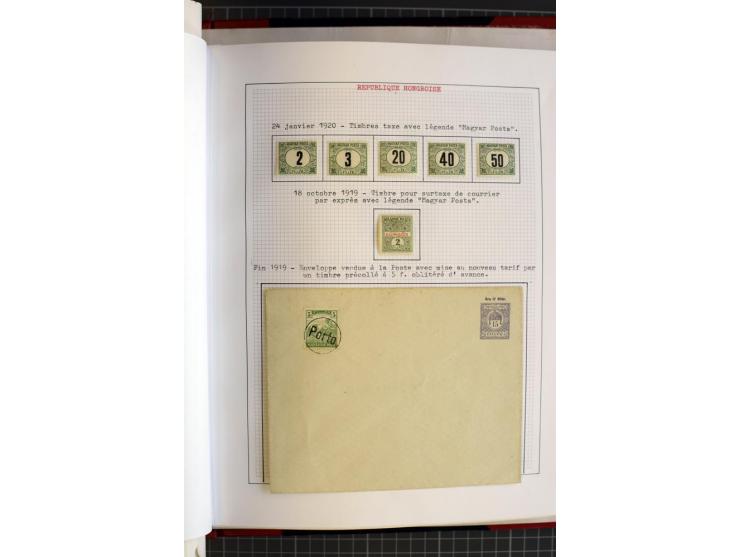1868/1979, ungebrauchte und gestempelte Sammlung mit u.a. Mi.-Nr. 1 (3), 4 (5), 5 (4), 6(6), 430-37U, 467-70U, 1104I, Bl.18A 