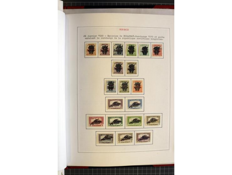 1868/1979, ungebrauchte und gestempelte Sammlung mit u.a. Mi.-Nr. 1 (3), 4 (5), 5 (4), 6(6), 430-37U, 467-70U, 1104I, Bl.18A 