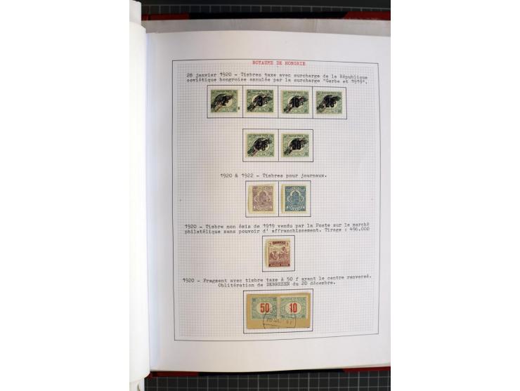 1868/1979, ungebrauchte und gestempelte Sammlung mit u.a. Mi.-Nr. 1 (3), 4 (5), 5 (4), 6(6), 430-37U, 467-70U, 1104I, Bl.18A 