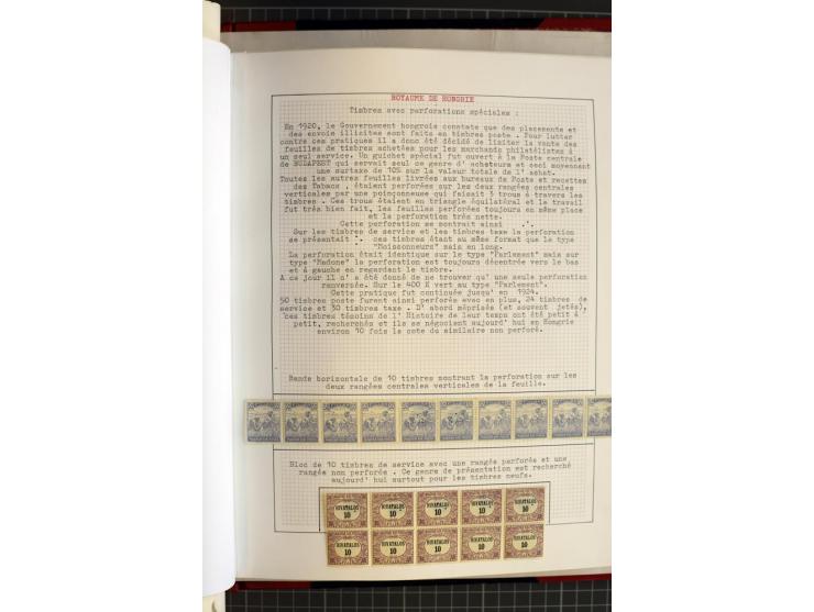 1868/1979, ungebrauchte und gestempelte Sammlung mit u.a. Mi.-Nr. 1 (3), 4 (5), 5 (4), 6(6), 430-37U, 467-70U, 1104I, Bl.18A 