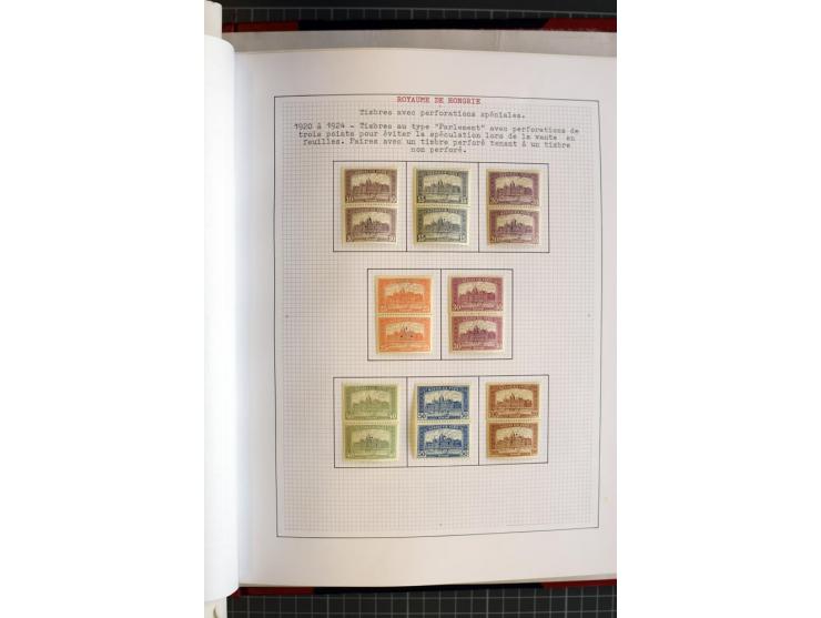 1868/1979, ungebrauchte und gestempelte Sammlung mit u.a. Mi.-Nr. 1 (3), 4 (5), 5 (4), 6(6), 430-37U, 467-70U, 1104I, Bl.18A 