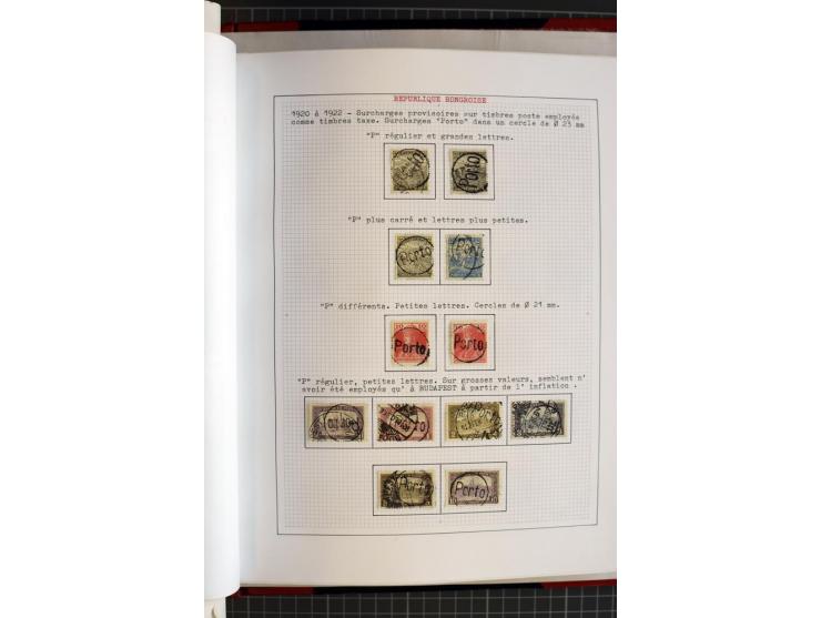 1868/1979, ungebrauchte und gestempelte Sammlung mit u.a. Mi.-Nr. 1 (3), 4 (5), 5 (4), 6(6), 430-37U, 467-70U, 1104I, Bl.18A 