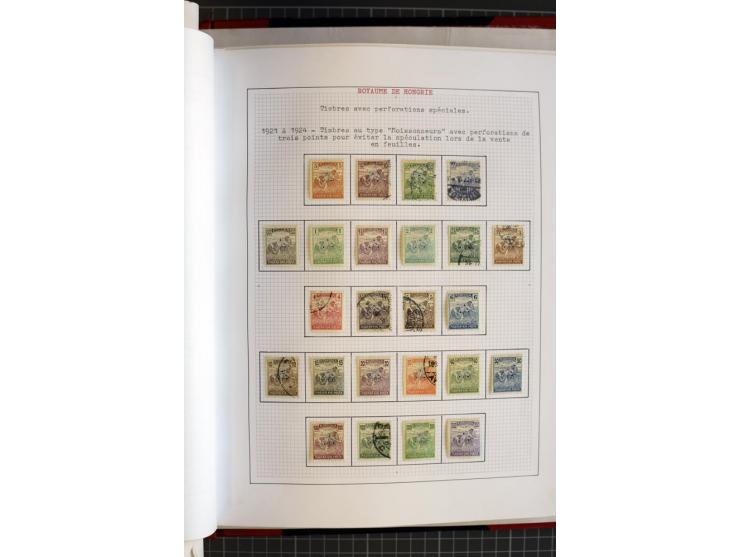 1868/1979, ungebrauchte und gestempelte Sammlung mit u.a. Mi.-Nr. 1 (3), 4 (5), 5 (4), 6(6), 430-37U, 467-70U, 1104I, Bl.18A 