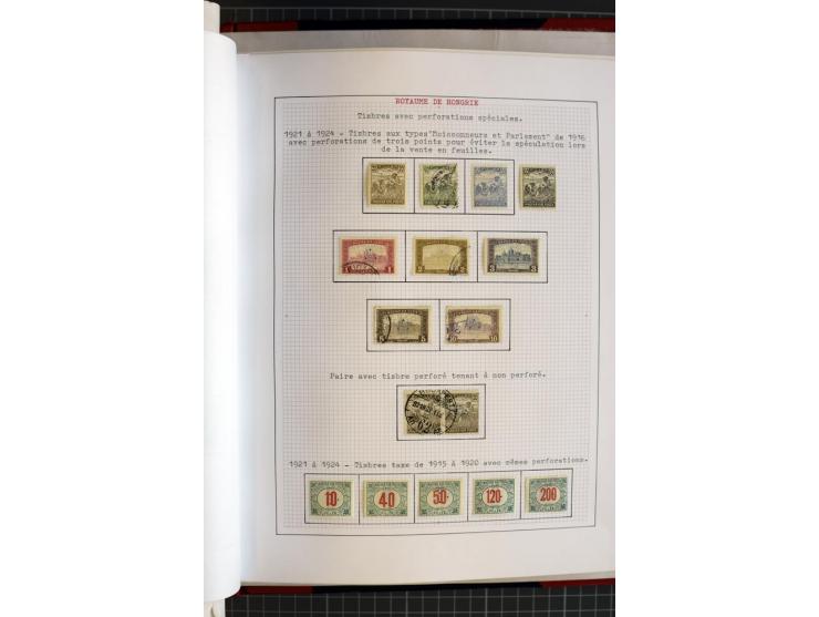 1868/1979, ungebrauchte und gestempelte Sammlung mit u.a. Mi.-Nr. 1 (3), 4 (5), 5 (4), 6(6), 430-37U, 467-70U, 1104I, Bl.18A 