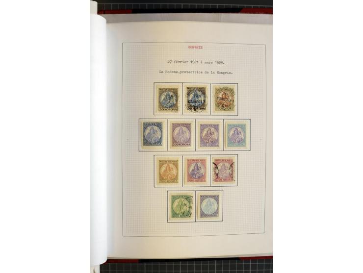 1868/1979, ungebrauchte und gestempelte Sammlung mit u.a. Mi.-Nr. 1 (3), 4 (5), 5 (4), 6(6), 430-37U, 467-70U, 1104I, Bl.18A 
