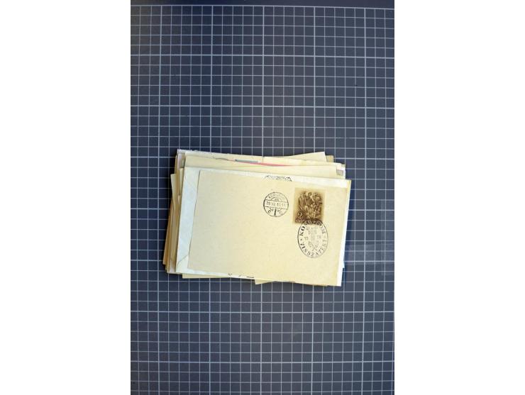 1868/1979, ungebrauchte und gestempelte Sammlung mit u.a. Mi.-Nr. 1 (3), 4 (5), 5 (4), 6(6), 430-37U, 467-70U, 1104I, Bl.18A 