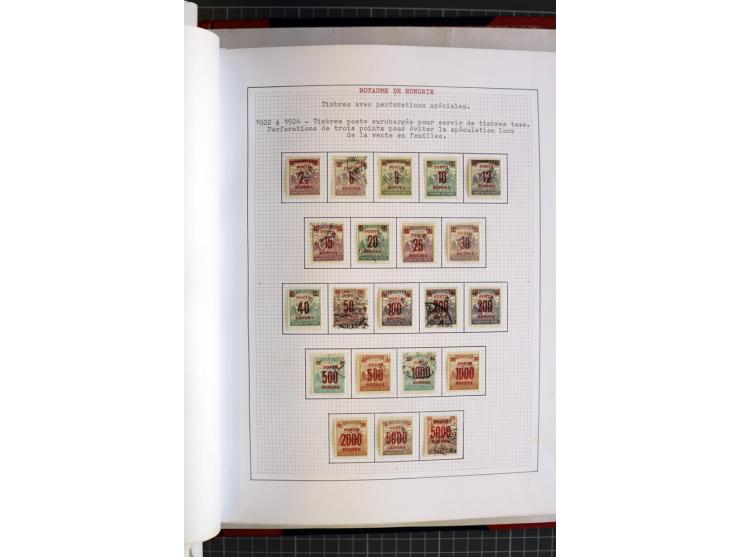 1868/1979, ungebrauchte und gestempelte Sammlung mit u.a. Mi.-Nr. 1 (3), 4 (5), 5 (4), 6(6), 430-37U, 467-70U, 1104I, Bl.18A 