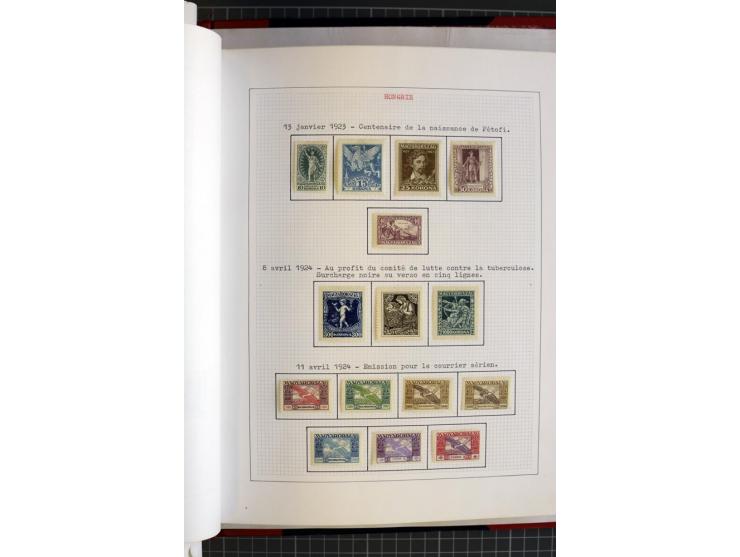 1868/1979, ungebrauchte und gestempelte Sammlung mit u.a. Mi.-Nr. 1 (3), 4 (5), 5 (4), 6(6), 430-37U, 467-70U, 1104I, Bl.18A 