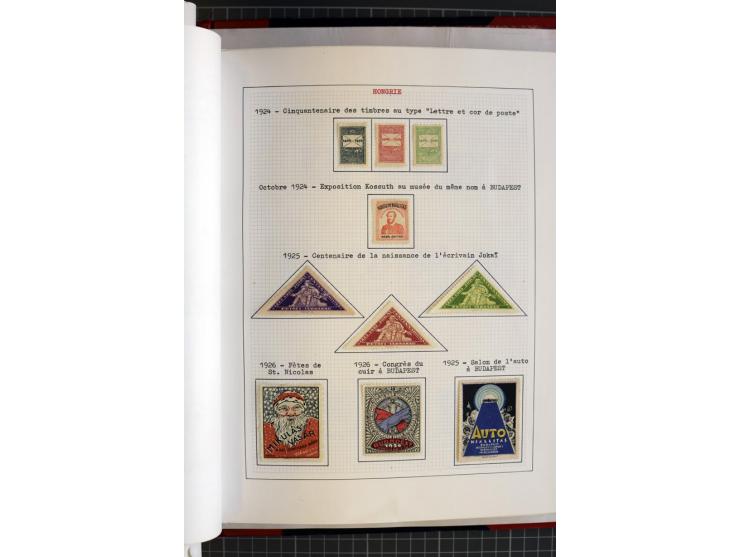 1868/1979, ungebrauchte und gestempelte Sammlung mit u.a. Mi.-Nr. 1 (3), 4 (5), 5 (4), 6(6), 430-37U, 467-70U, 1104I, Bl.18A 