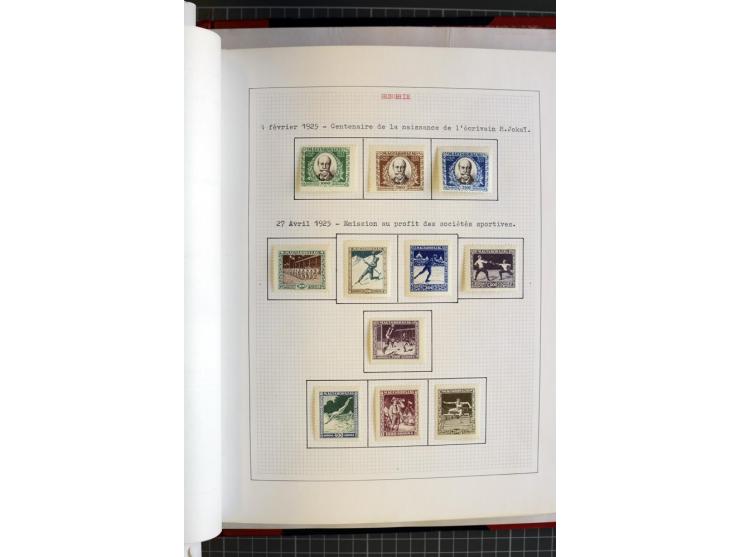 1868/1979, ungebrauchte und gestempelte Sammlung mit u.a. Mi.-Nr. 1 (3), 4 (5), 5 (4), 6(6), 430-37U, 467-70U, 1104I, Bl.18A 