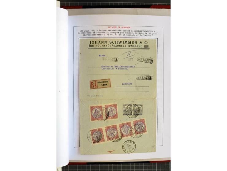 1868/1979, ungebrauchte und gestempelte Sammlung mit u.a. Mi.-Nr. 1 (3), 4 (5), 5 (4), 6(6), 430-37U, 467-70U, 1104I, Bl.18A 