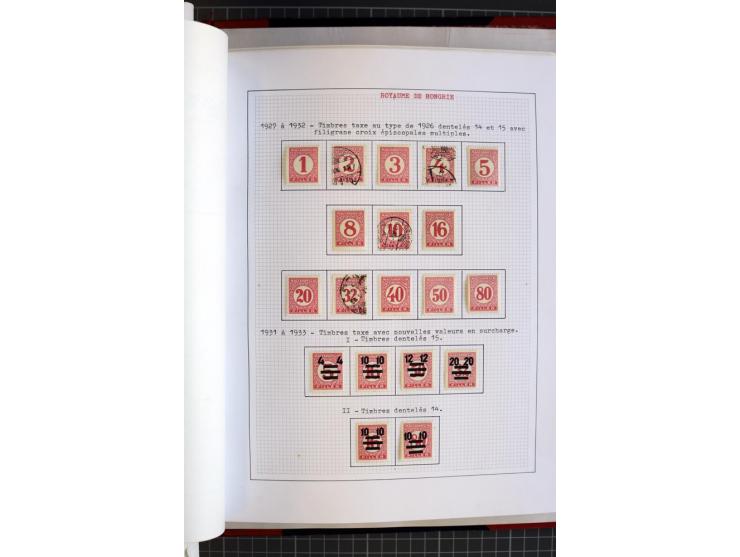 1868/1979, ungebrauchte und gestempelte Sammlung mit u.a. Mi.-Nr. 1 (3), 4 (5), 5 (4), 6(6), 430-37U, 467-70U, 1104I, Bl.18A 