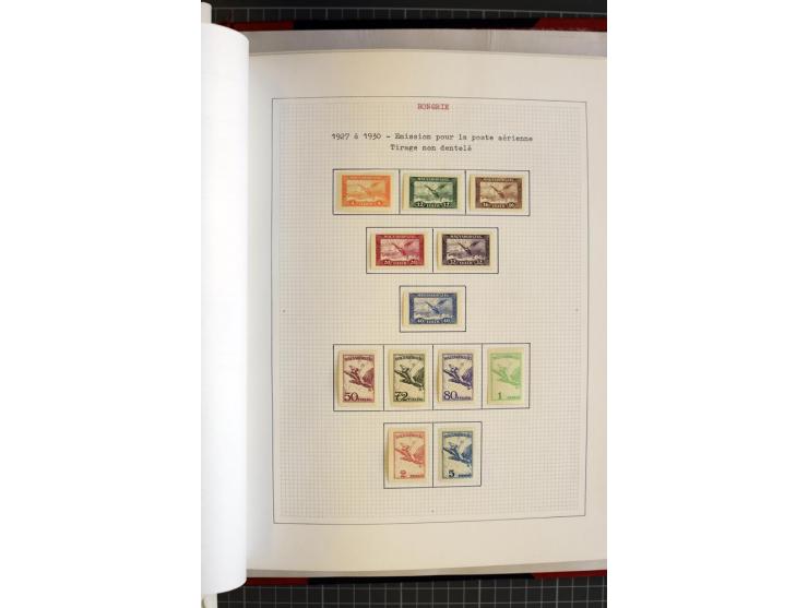 1868/1979, ungebrauchte und gestempelte Sammlung mit u.a. Mi.-Nr. 1 (3), 4 (5), 5 (4), 6(6), 430-37U, 467-70U, 1104I, Bl.18A 