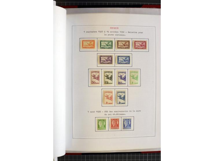 1868/1979, ungebrauchte und gestempelte Sammlung mit u.a. Mi.-Nr. 1 (3), 4 (5), 5 (4), 6(6), 430-37U, 467-70U, 1104I, Bl.18A 