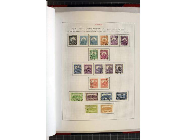 1868/1979, ungebrauchte und gestempelte Sammlung mit u.a. Mi.-Nr. 1 (3), 4 (5), 5 (4), 6(6), 430-37U, 467-70U, 1104I, Bl.18A 