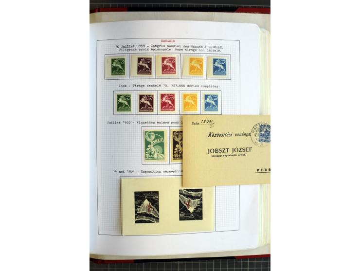 1868/1979, ungebrauchte und gestempelte Sammlung mit u.a. Mi.-Nr. 1 (3), 4 (5), 5 (4), 6(6), 430-37U, 467-70U, 1104I, Bl.18A 