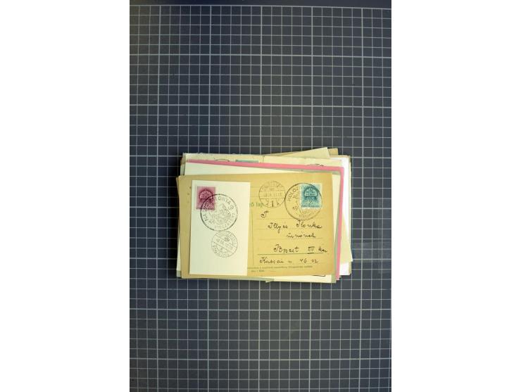 1868/1979, ungebrauchte und gestempelte Sammlung mit u.a. Mi.-Nr. 1 (3), 4 (5), 5 (4), 6(6), 430-37U, 467-70U, 1104I, Bl.18A 