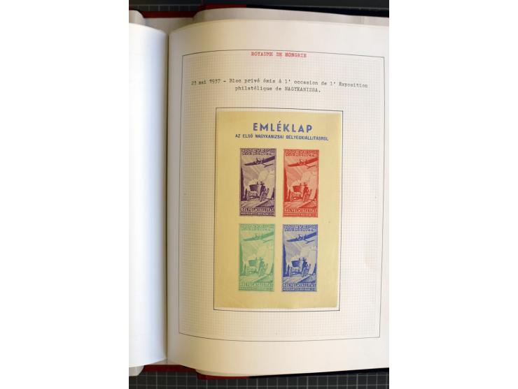 1868/1979, ungebrauchte und gestempelte Sammlung mit u.a. Mi.-Nr. 1 (3), 4 (5), 5 (4), 6(6), 430-37U, 467-70U, 1104I, Bl.18A 