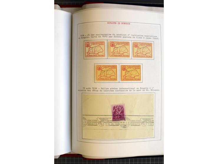 1868/1979, ungebrauchte und gestempelte Sammlung mit u.a. Mi.-Nr. 1 (3), 4 (5), 5 (4), 6(6), 430-37U, 467-70U, 1104I, Bl.18A 