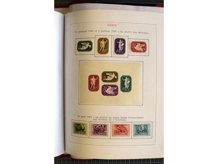 1868/1979, ungebrauchte und gestempelte Sammlung mit u.a. Mi.-Nr. 1 (3), 4 (5), 5 (4), 6(6), 430-37U, 467-70U, 1104I, Bl.18A 