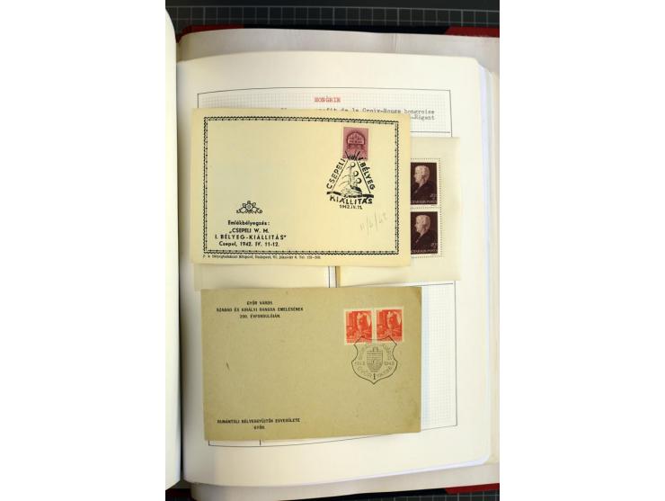1868/1979, ungebrauchte und gestempelte Sammlung mit u.a. Mi.-Nr. 1 (3), 4 (5), 5 (4), 6(6), 430-37U, 467-70U, 1104I, Bl.18A 