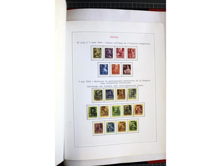 1868/1979, ungebrauchte und gestempelte Sammlung mit u.a. Mi.-Nr. 1 (3), 4 (5), 5 (4), 6(6), 430-37U, 467-70U, 1104I, Bl.18A 