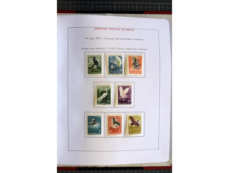 1868/1979, ungebrauchte und gestempelte Sammlung mit u.a. Mi.-Nr. 1 (3), 4 (5), 5 (4), 6(6), 430-37U, 467-70U, 1104I, Bl.18A 
