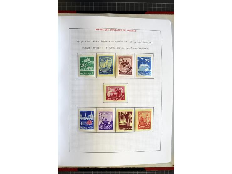 1868/1979, ungebrauchte und gestempelte Sammlung mit u.a. Mi.-Nr. 1 (3), 4 (5), 5 (4), 6(6), 430-37U, 467-70U, 1104I, Bl.18A 