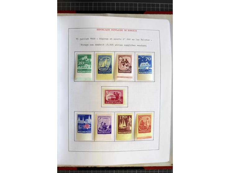 1868/1979, ungebrauchte und gestempelte Sammlung mit u.a. Mi.-Nr. 1 (3), 4 (5), 5 (4), 6(6), 430-37U, 467-70U, 1104I, Bl.18A 