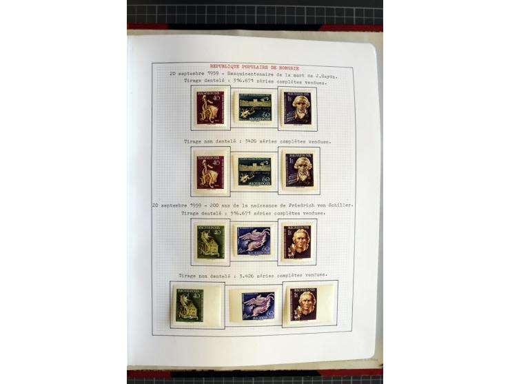 1868/1979, ungebrauchte und gestempelte Sammlung mit u.a. Mi.-Nr. 1 (3), 4 (5), 5 (4), 6(6), 430-37U, 467-70U, 1104I, Bl.18A 