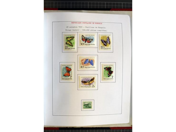 1868/1979, ungebrauchte und gestempelte Sammlung mit u.a. Mi.-Nr. 1 (3), 4 (5), 5 (4), 6(6), 430-37U, 467-70U, 1104I, Bl.18A 