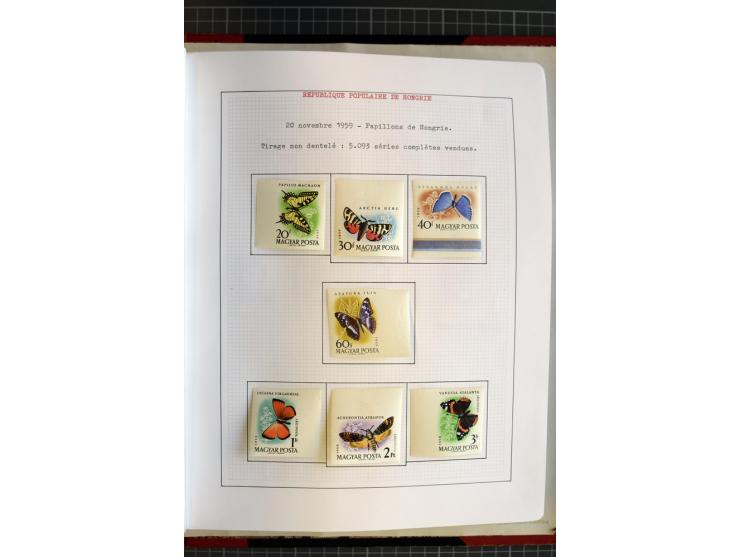 1868/1979, ungebrauchte und gestempelte Sammlung mit u.a. Mi.-Nr. 1 (3), 4 (5), 5 (4), 6(6), 430-37U, 467-70U, 1104I, Bl.18A 