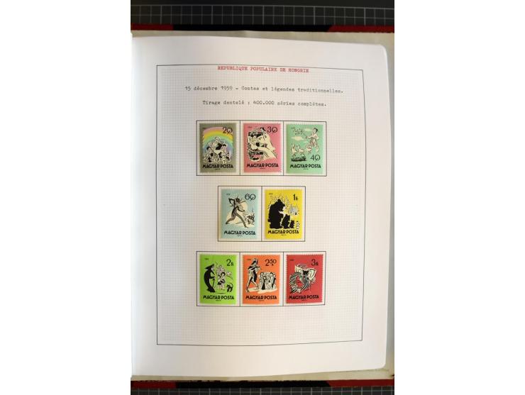 1868/1979, ungebrauchte und gestempelte Sammlung mit u.a. Mi.-Nr. 1 (3), 4 (5), 5 (4), 6(6), 430-37U, 467-70U, 1104I, Bl.18A 