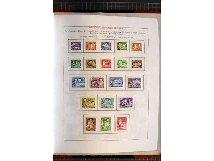 1868/1979, ungebrauchte und gestempelte Sammlung mit u.a. Mi.-Nr. 1 (3), 4 (5), 5 (4), 6(6), 430-37U, 467-70U, 1104I, Bl.18A 