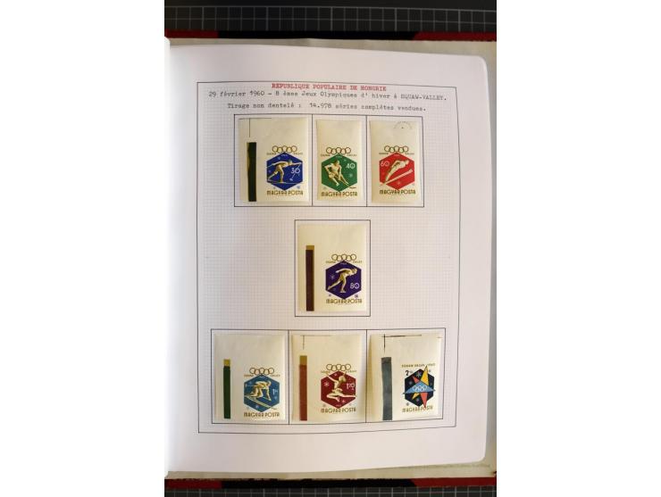 1868/1979, ungebrauchte und gestempelte Sammlung mit u.a. Mi.-Nr. 1 (3), 4 (5), 5 (4), 6(6), 430-37U, 467-70U, 1104I, Bl.18A 