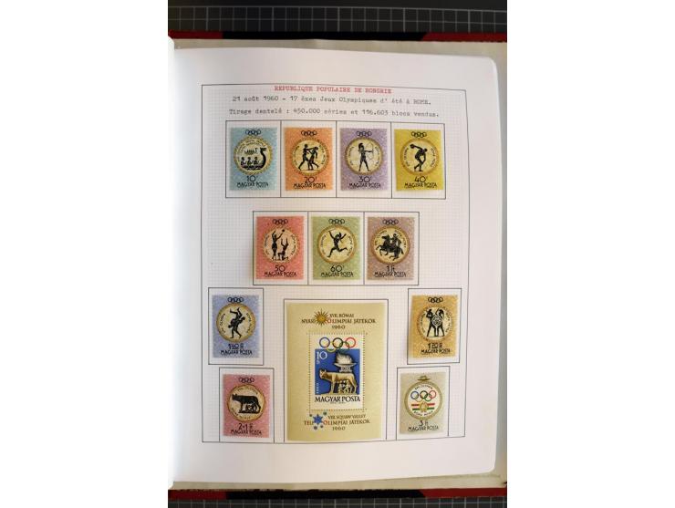 1868/1979, ungebrauchte und gestempelte Sammlung mit u.a. Mi.-Nr. 1 (3), 4 (5), 5 (4), 6(6), 430-37U, 467-70U, 1104I, Bl.18A 