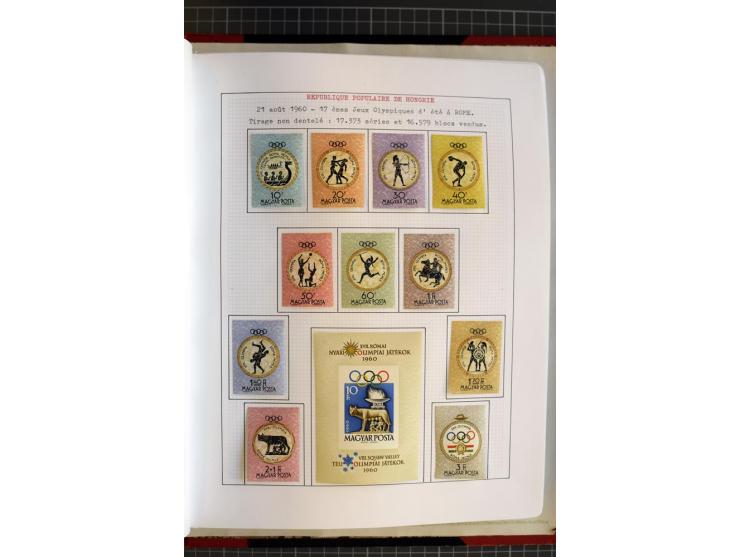 1868/1979, ungebrauchte und gestempelte Sammlung mit u.a. Mi.-Nr. 1 (3), 4 (5), 5 (4), 6(6), 430-37U, 467-70U, 1104I, Bl.18A 