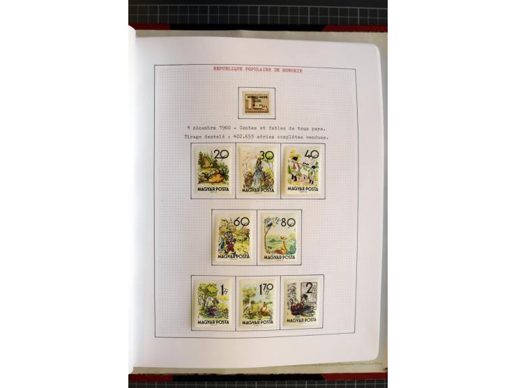 1868/1979, ungebrauchte und gestempelte Sammlung mit u.a. Mi.-Nr. 1 (3), 4 (5), 5 (4), 6(6), 430-37U, 467-70U, 1104I, Bl.18A 