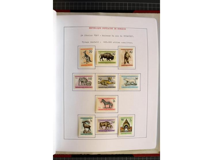 1868/1979, ungebrauchte und gestempelte Sammlung mit u.a. Mi.-Nr. 1 (3), 4 (5), 5 (4), 6(6), 430-37U, 467-70U, 1104I, Bl.18A 