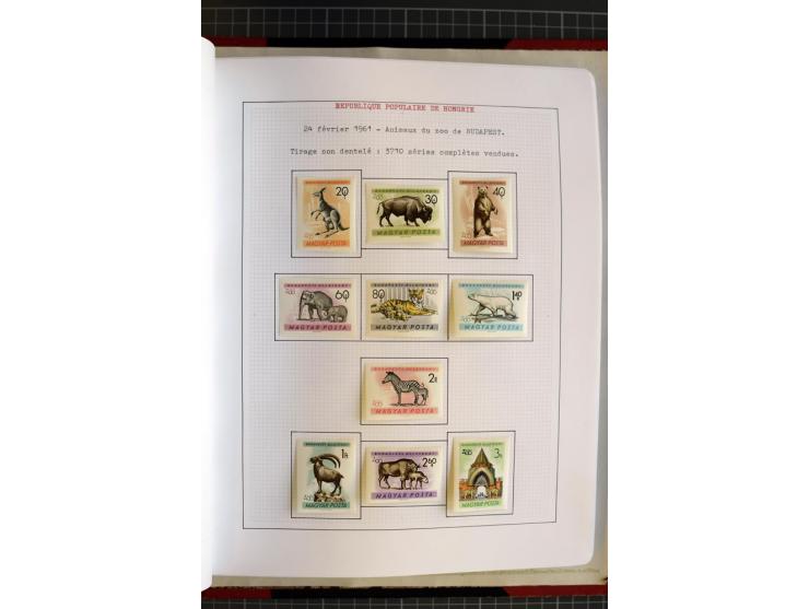 1868/1979, ungebrauchte und gestempelte Sammlung mit u.a. Mi.-Nr. 1 (3), 4 (5), 5 (4), 6(6), 430-37U, 467-70U, 1104I, Bl.18A 