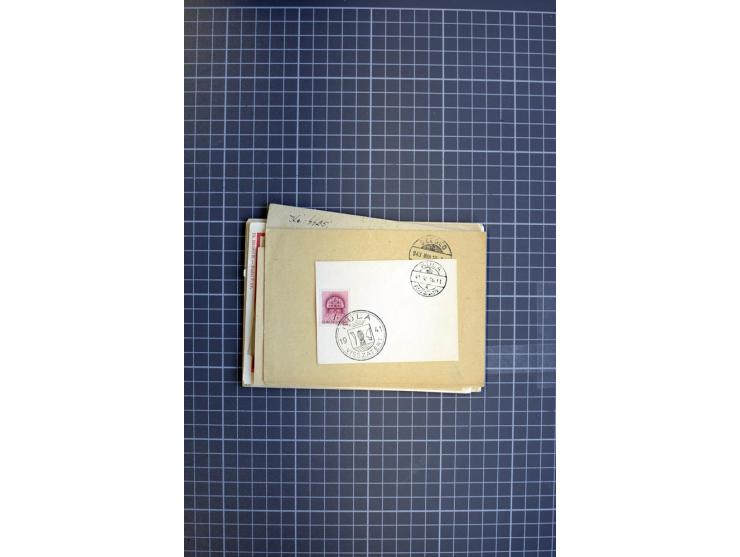 1868/1979, ungebrauchte und gestempelte Sammlung mit u.a. Mi.-Nr. 1 (3), 4 (5), 5 (4), 6(6), 430-37U, 467-70U, 1104I, Bl.18A 