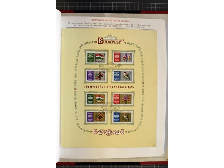 1868/1979, ungebrauchte und gestempelte Sammlung mit u.a. Mi.-Nr. 1 (3), 4 (5), 5 (4), 6(6), 430-37U, 467-70U, 1104I, Bl.18A 
