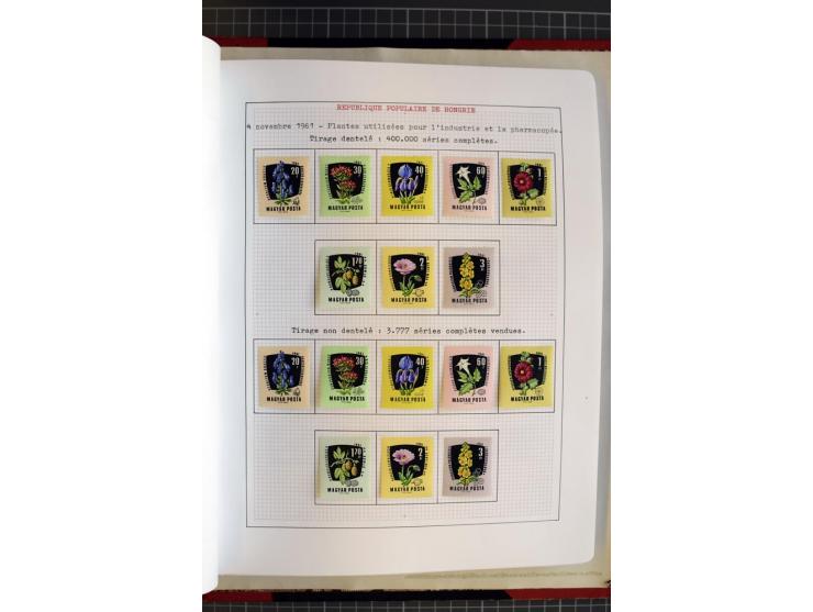 1868/1979, ungebrauchte und gestempelte Sammlung mit u.a. Mi.-Nr. 1 (3), 4 (5), 5 (4), 6(6), 430-37U, 467-70U, 1104I, Bl.18A 