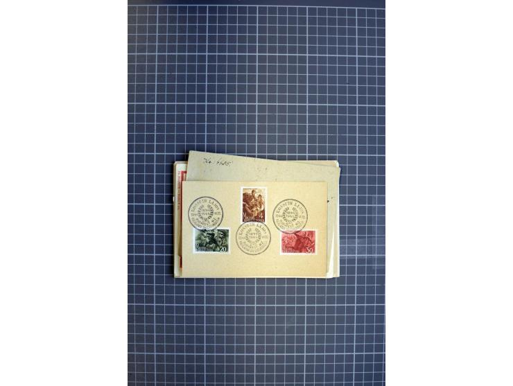 1868/1979, ungebrauchte und gestempelte Sammlung mit u.a. Mi.-Nr. 1 (3), 4 (5), 5 (4), 6(6), 430-37U, 467-70U, 1104I, Bl.18A 