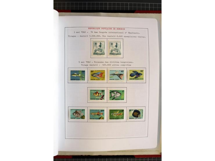 1868/1979, ungebrauchte und gestempelte Sammlung mit u.a. Mi.-Nr. 1 (3), 4 (5), 5 (4), 6(6), 430-37U, 467-70U, 1104I, Bl.18A 