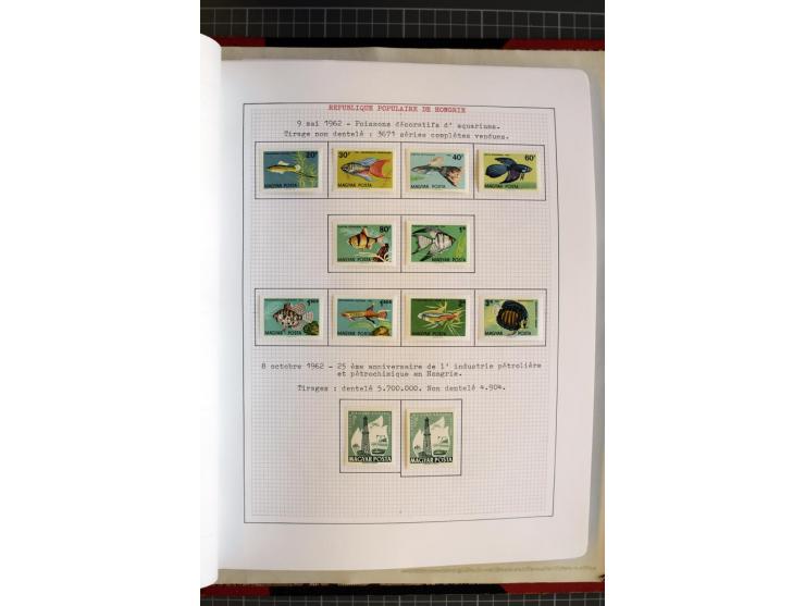 1868/1979, ungebrauchte und gestempelte Sammlung mit u.a. Mi.-Nr. 1 (3), 4 (5), 5 (4), 6(6), 430-37U, 467-70U, 1104I, Bl.18A 