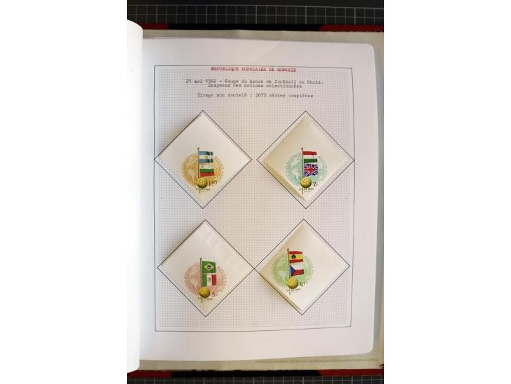 1868/1979, ungebrauchte und gestempelte Sammlung mit u.a. Mi.-Nr. 1 (3), 4 (5), 5 (4), 6(6), 430-37U, 467-70U, 1104I, Bl.18A 